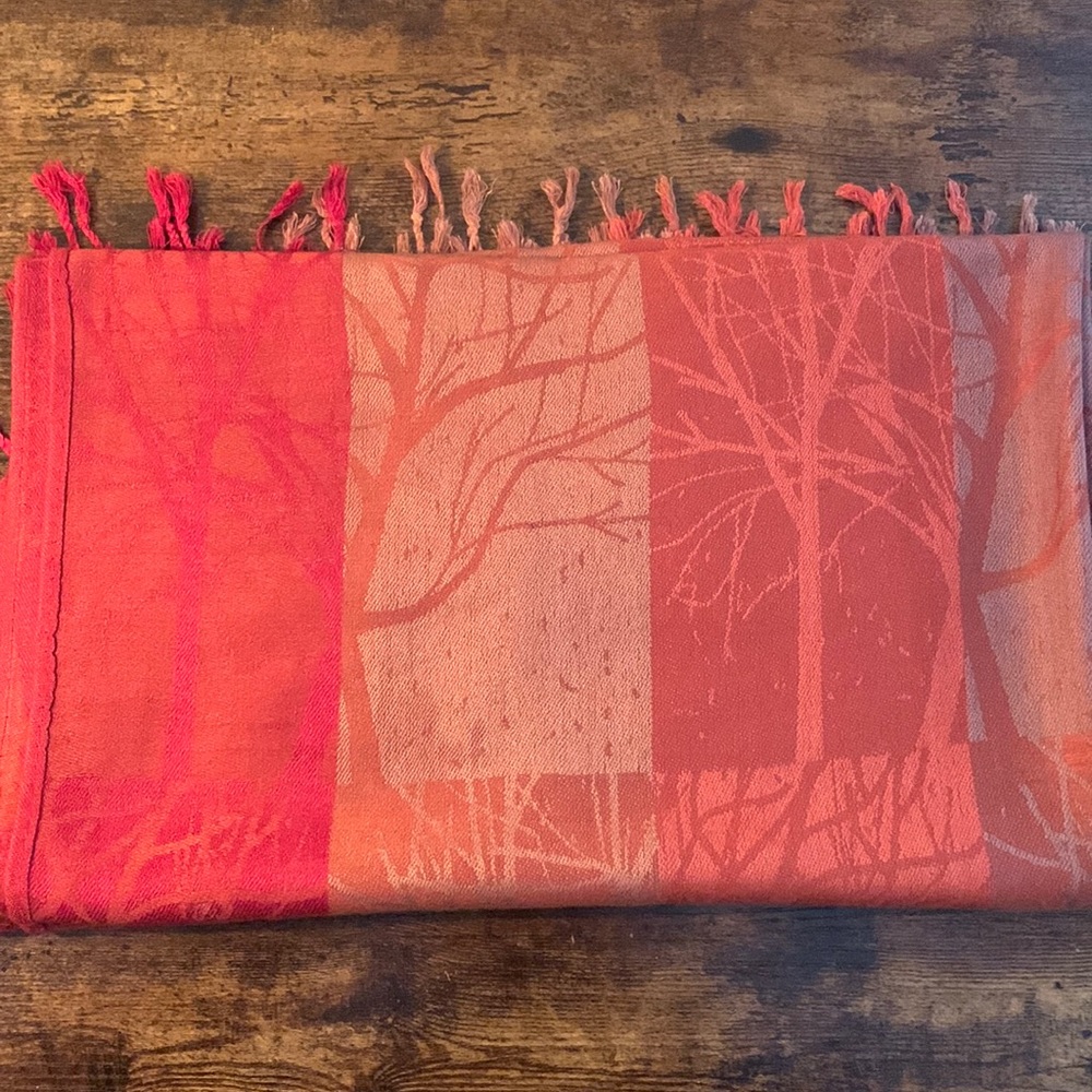 Pashmina scarf in pristine condition.